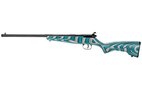 Rifles Long Guns Savage Arms Rascal 22LR SAV RASCAL MINIMALIST 22LR TEAL/GRAY